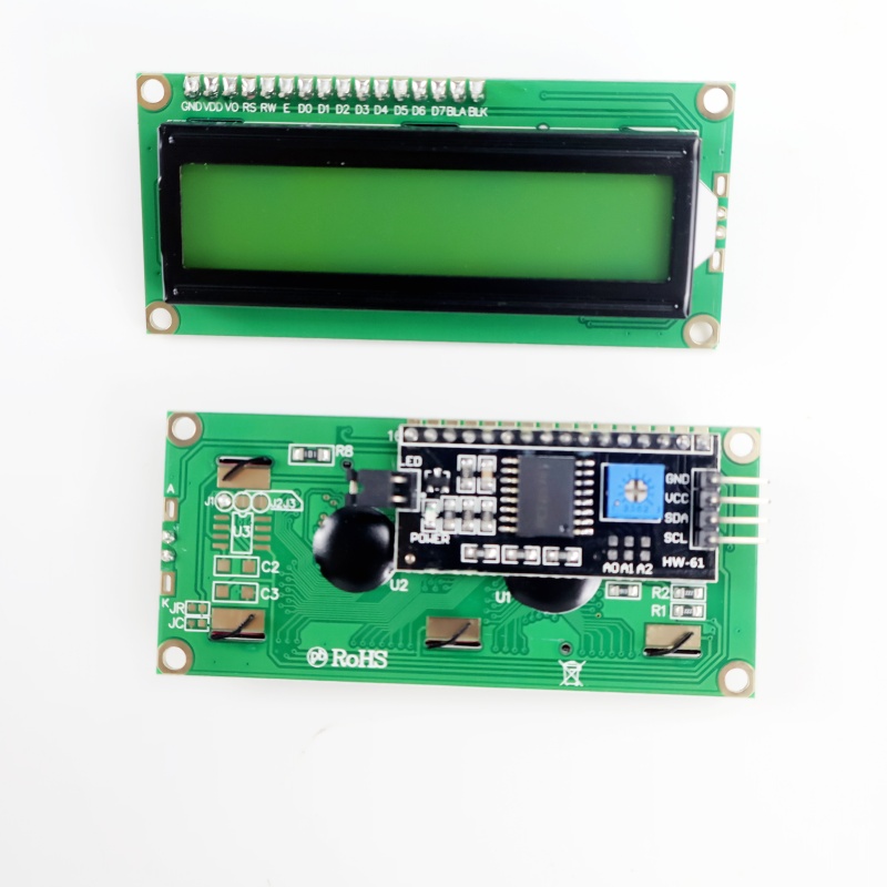 I2C Lcd Display - LCD1602 1602A ЖК-модуль синий/зеленый экран 16x2