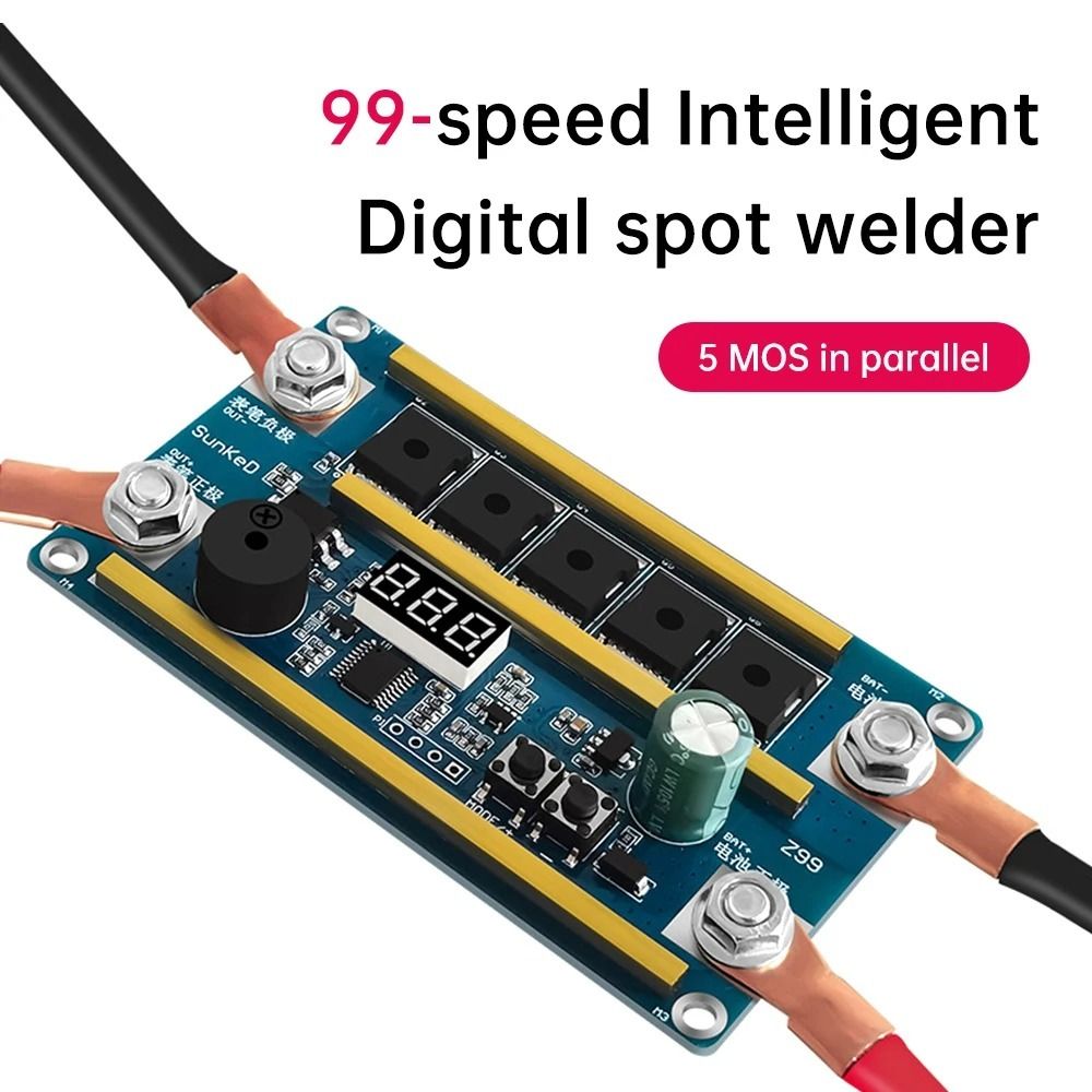 Diy Electronics Spot Welder - Портативный 12В аппарат для точечной сварки