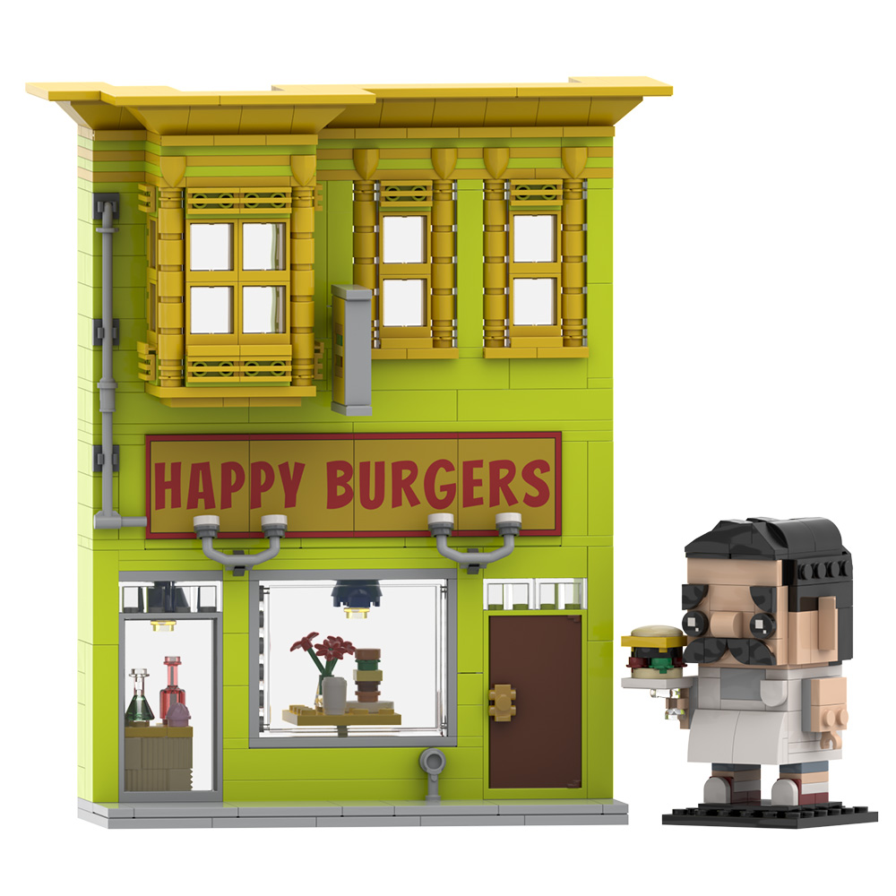 Diy Electronics Shop - Конструктор Gobricks MOC Bobs Burgers: Модель