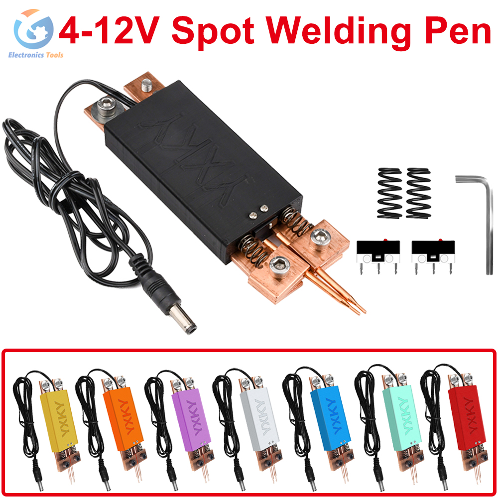 Diy Electronics Spot Welder - 4-12 В ручка для точечной сварки