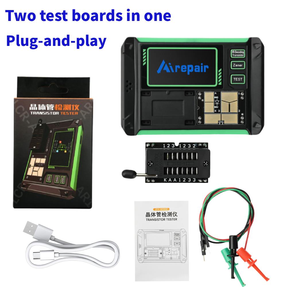 R/Diy Electronics - Многофункциональный тестер транзисторов LCR-AR1: измеритель емкости,