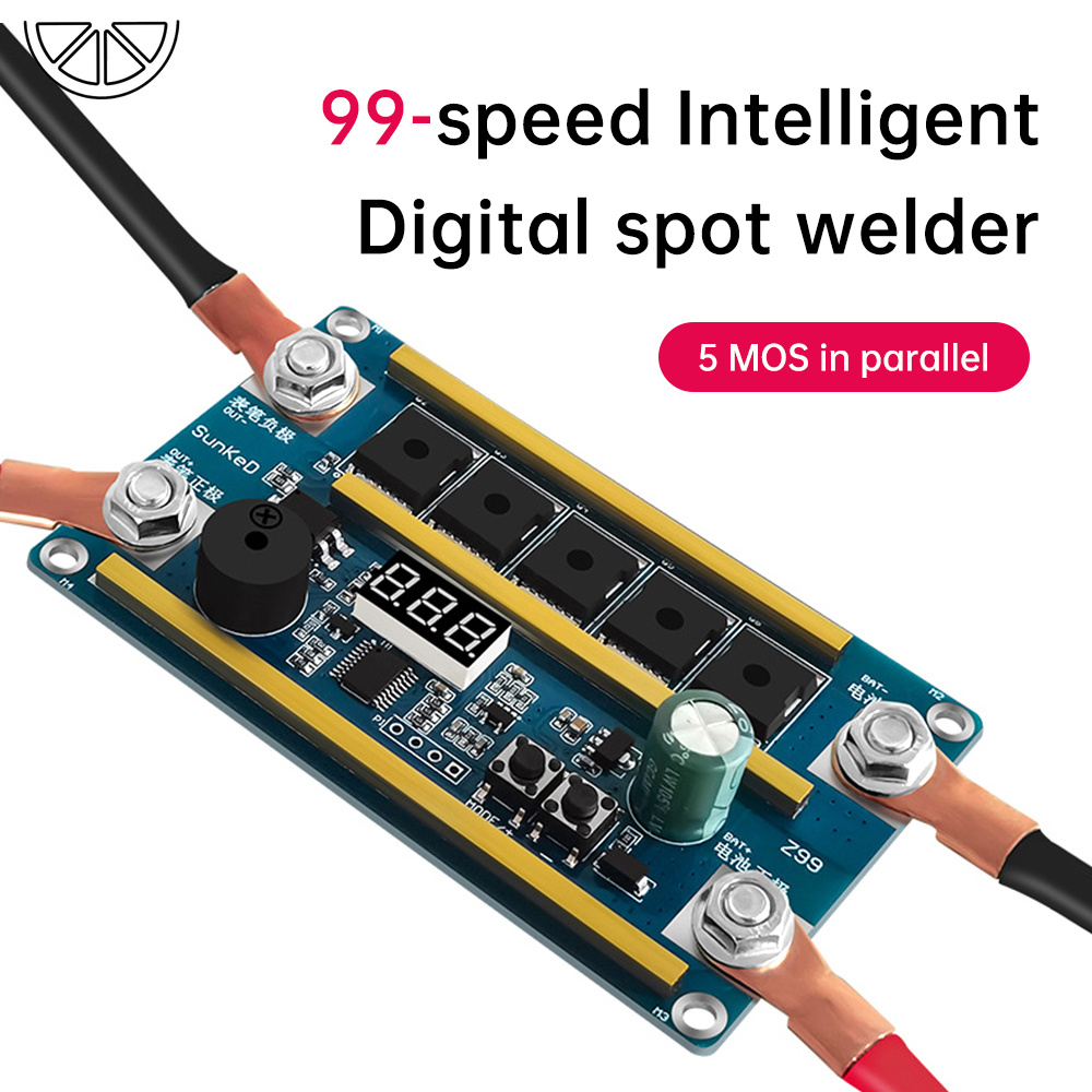Diy Electronics Spot Welder - 99 режимов работы, 12В, комплект для