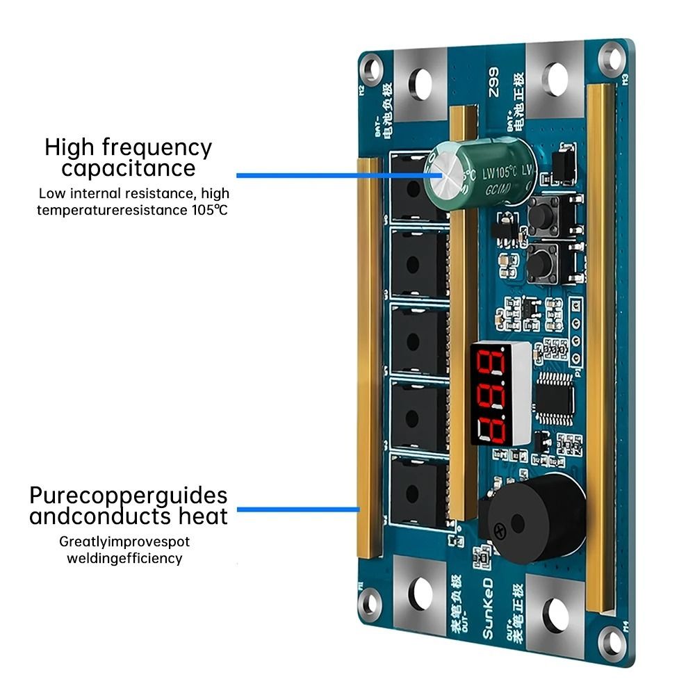 Портативный 12В аппарат для то – обзор и цена Diy Electronics Spot Welder