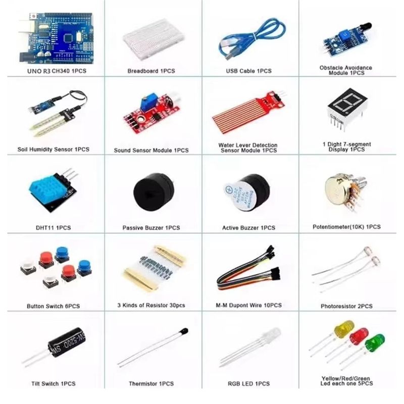 【Купить сейчас】Набор для начин – обзор и цена Diy Electronics Shop