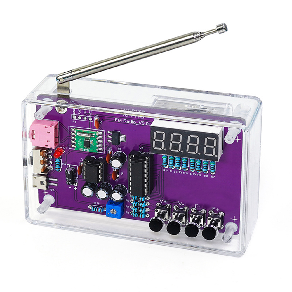 Радиокомплект HU-017A/HU-017B, – обзор и цена Diy Electronics Course