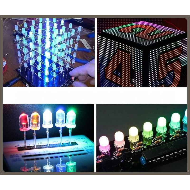 400 шт. светодиодов с двойным  – обзор и цена R/Diy Electronics
