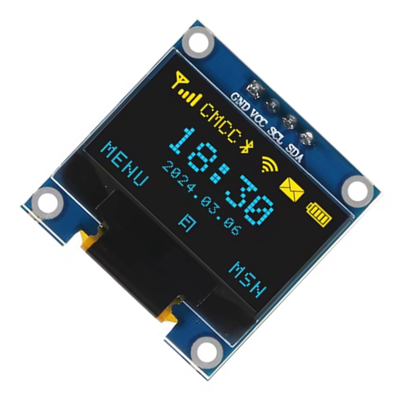 0,96-дюймовый OLED-дисплей I2C – обзор и цена I2C Lcd Display