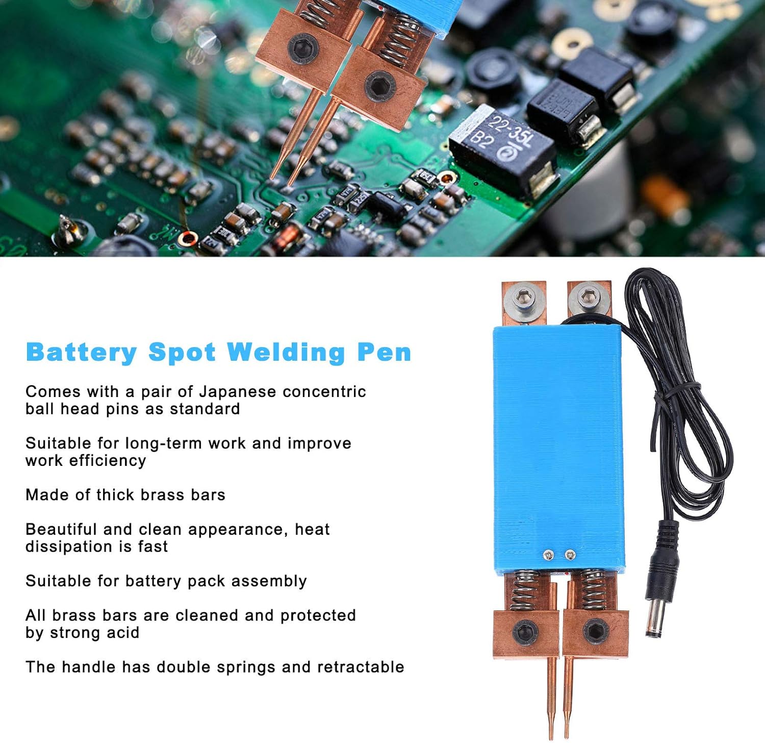 Интегрированная ручка для точе – обзор и цена Diy Electronics Spot Welder