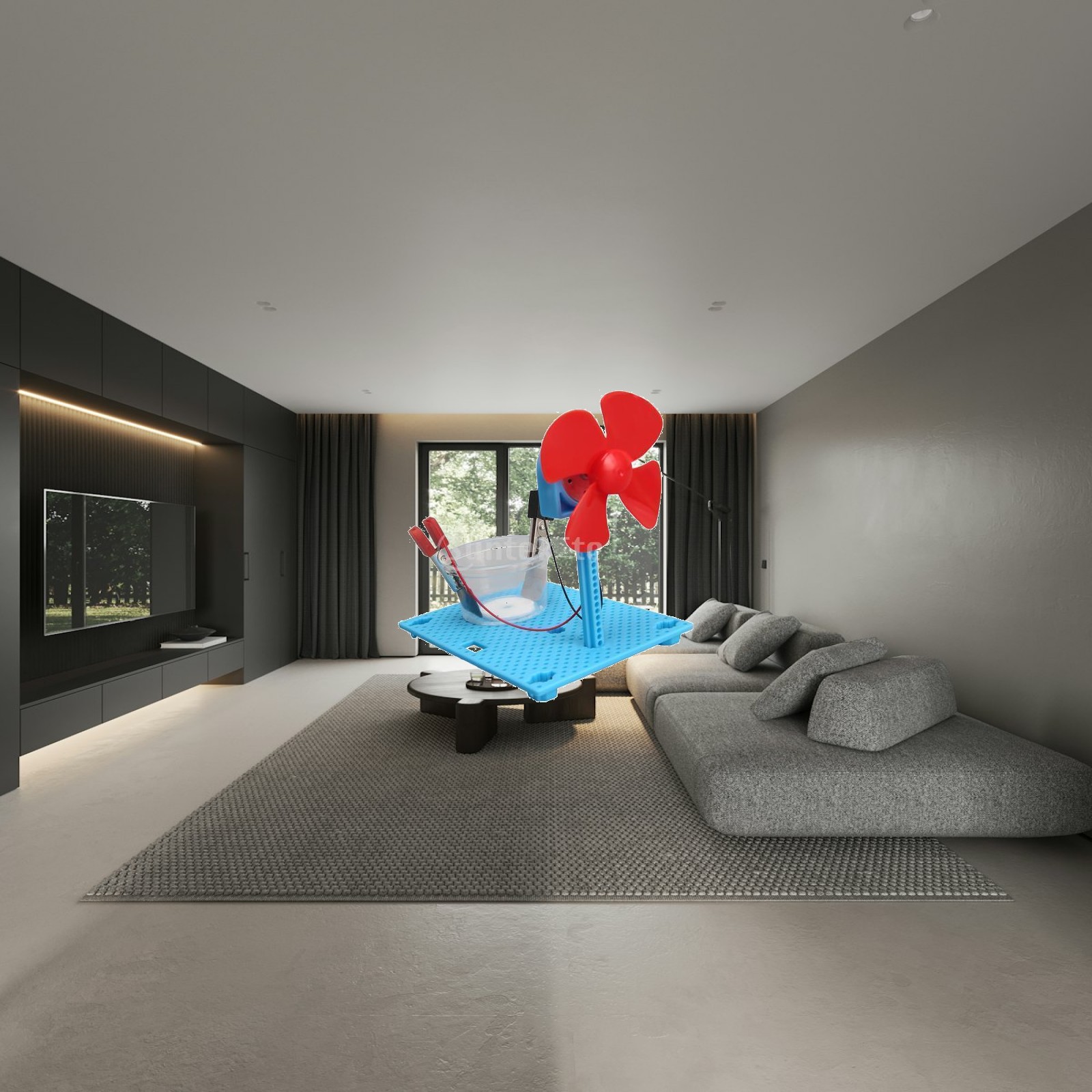 Набор для сборки вентилятора с – обзор и цена Diy Electronics Game