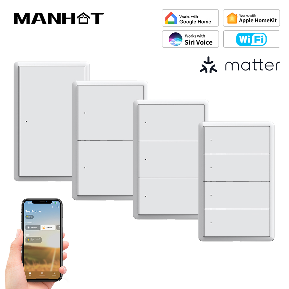Умный Wi-Fi выключатель MANHOT – обзор и цена Diy Home Electronics