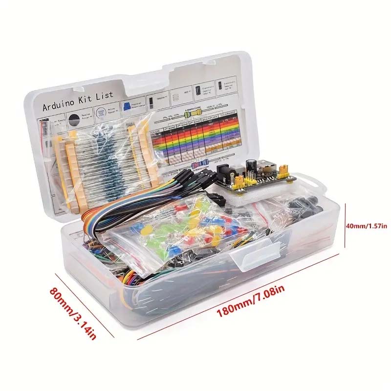 830 шт./кор. стартовый комплек – обзор и цена Arduino Uno Starter Kit