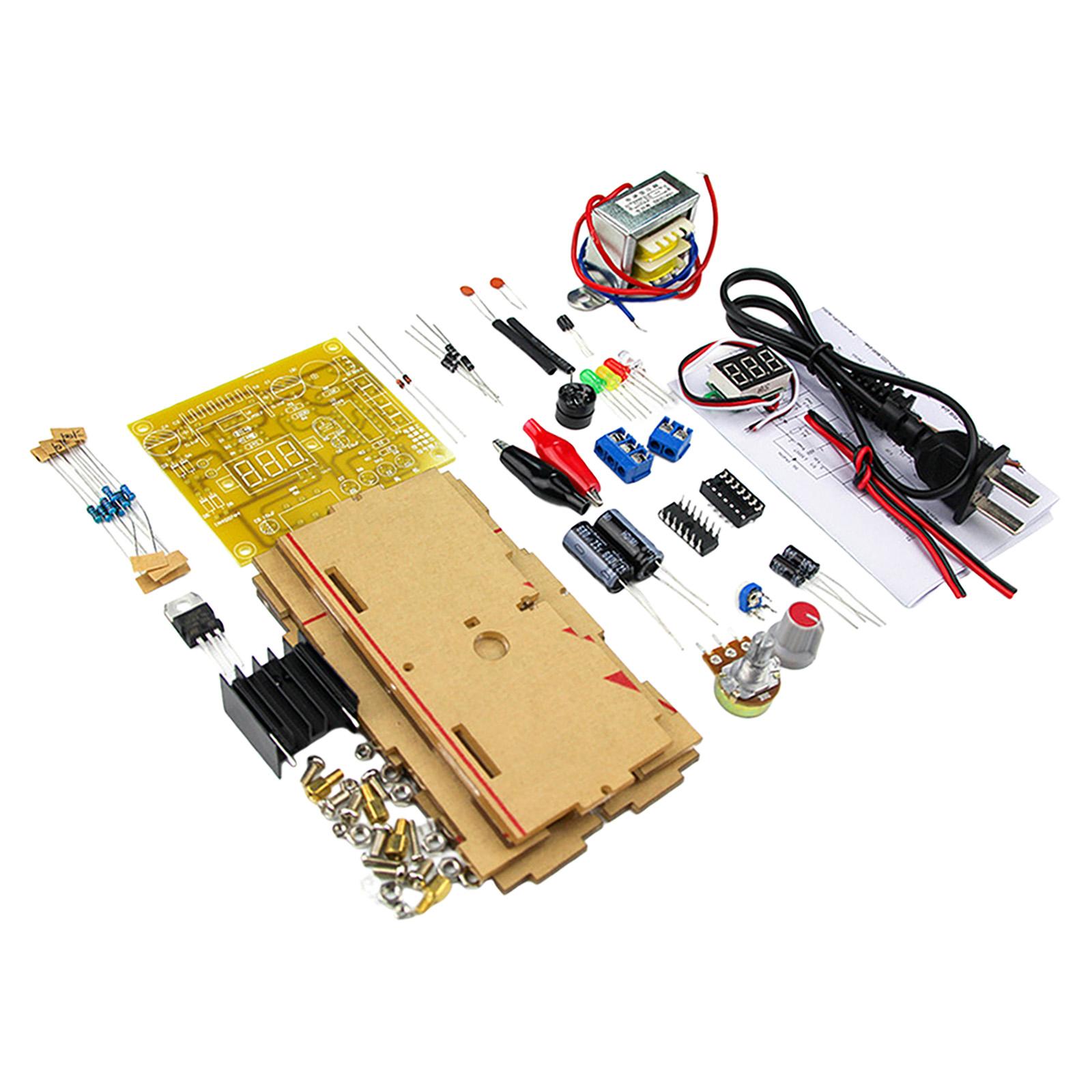 Модуль питания с регулируемым  – обзор и цена Diy Electronics Course