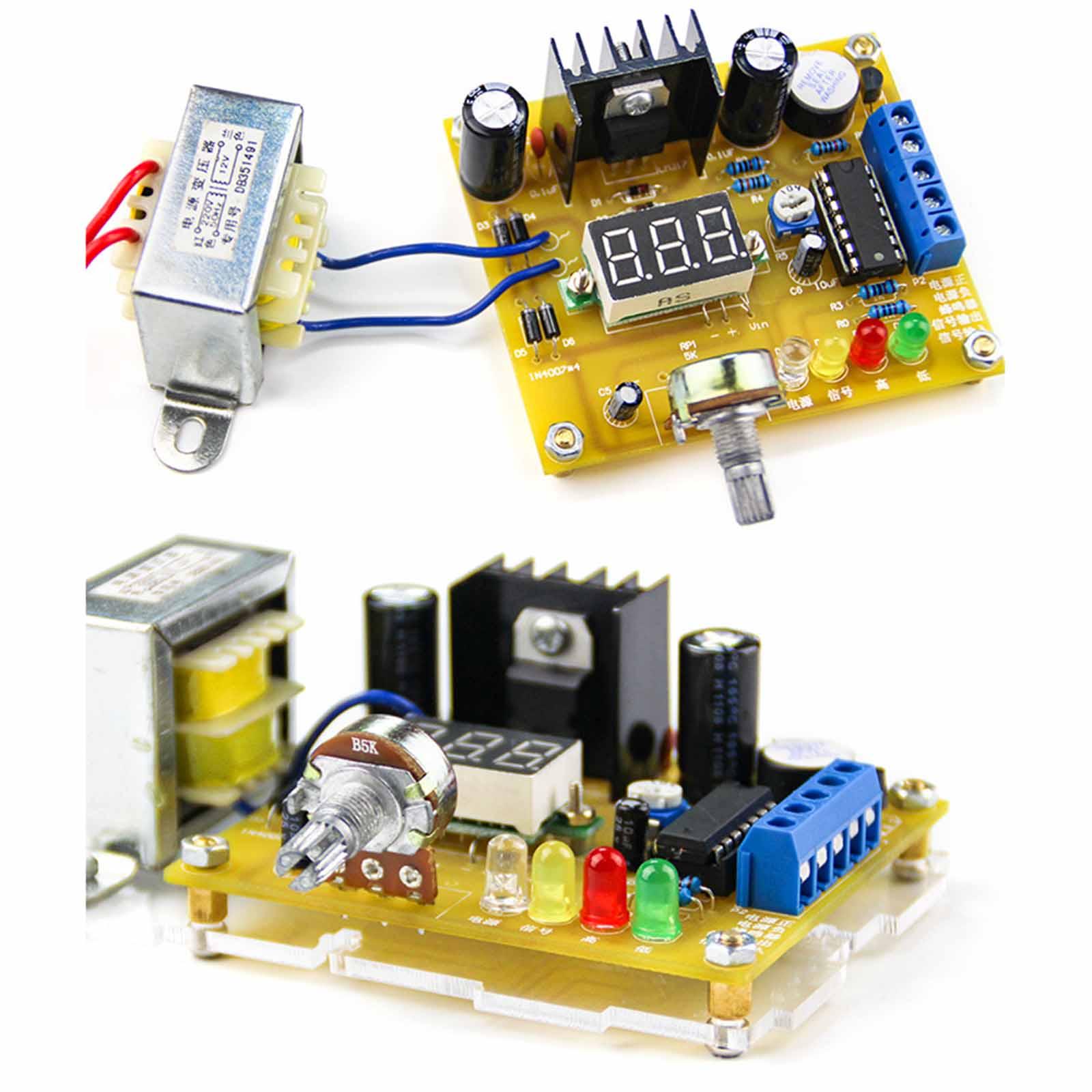 Модуль питания с регулируемым  – обзор и цена Diy Electronics Course