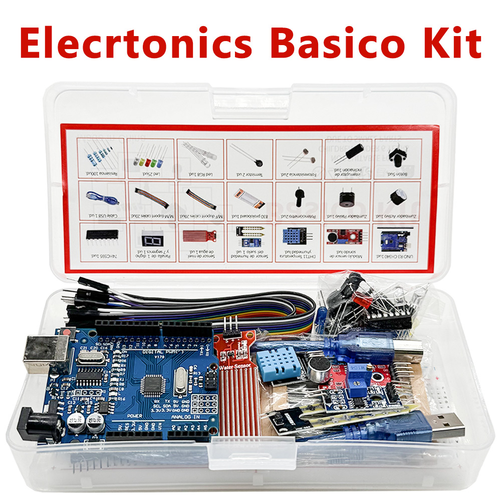 Комплект Elecrtonics Fun Basic – обзор и цена Arduino Uno Starter Kit