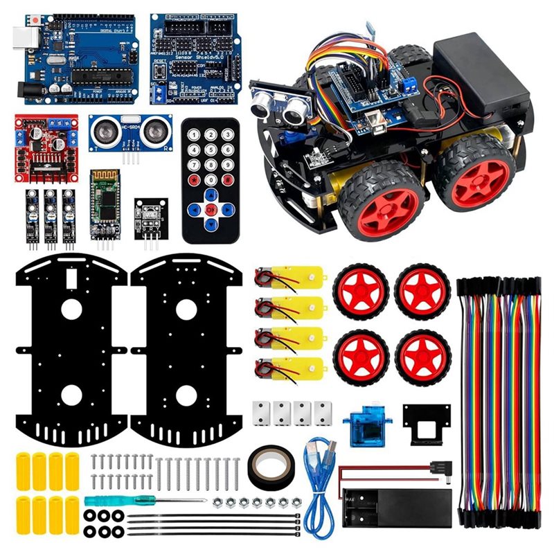 Набор для сборки умного робота – обзор и цена Arduino Uno Starter Kit