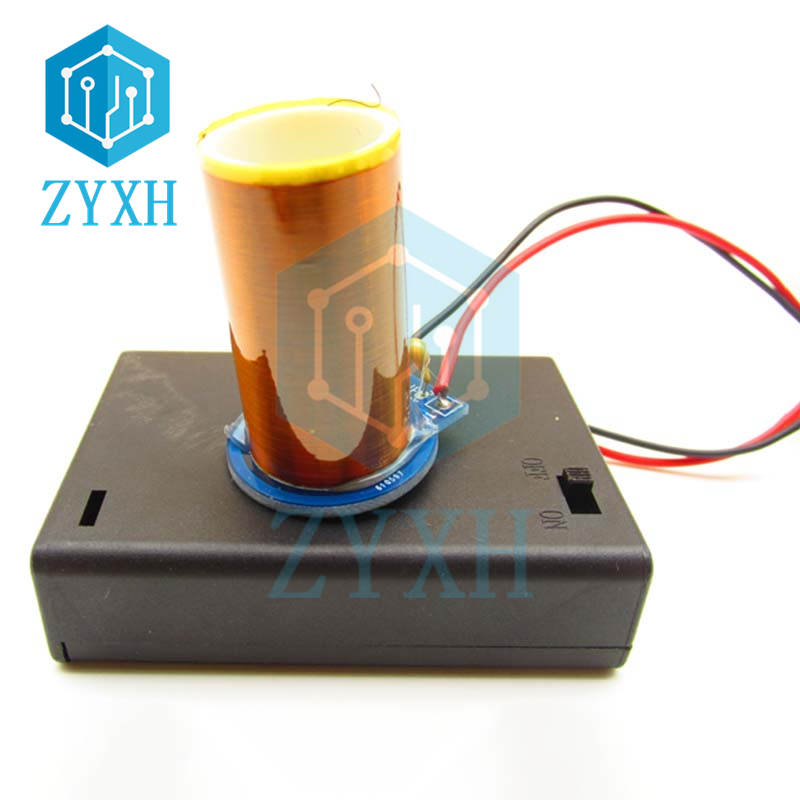 Мини-Катушка Тесла, электронны – обзор и цена Diy Electronics Box