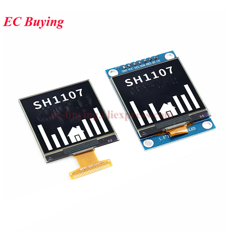 1,5-дюймовый OLED LCD белый ди – обзор и цена I2C Lcd Display