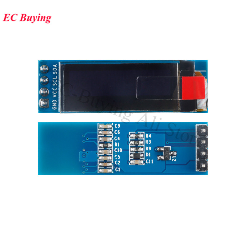 0,91-дюймовый OLED-модуль 0,91 – обзор и цена I2C Lcd Display