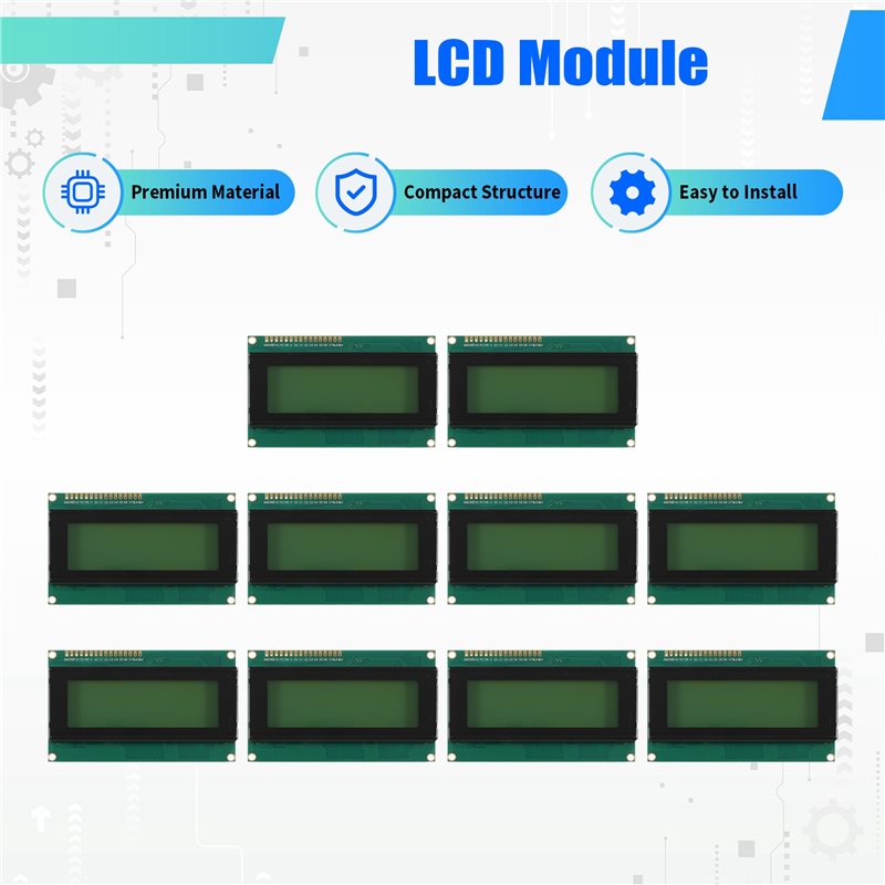 Полный комплект из 10 шт. LCD2 – обзор и цена I2C Lcd Display
