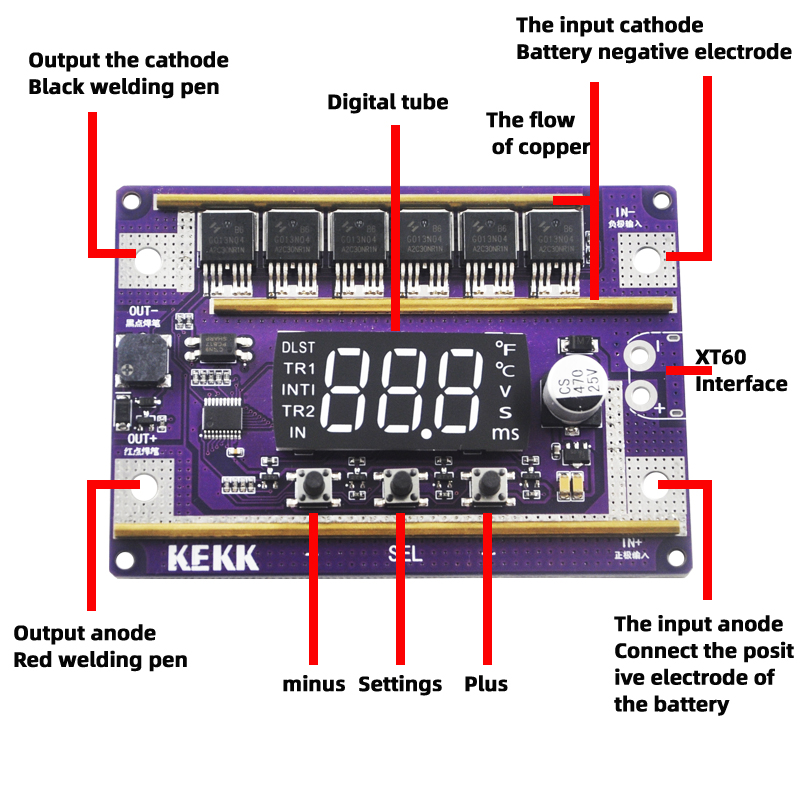 K100 небольшой портативный DIY – обзор и цена Diy Electronics Spot Welder